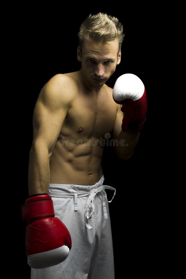 Young boxer stock photo. Image of power, ultimate, handsome 33816238