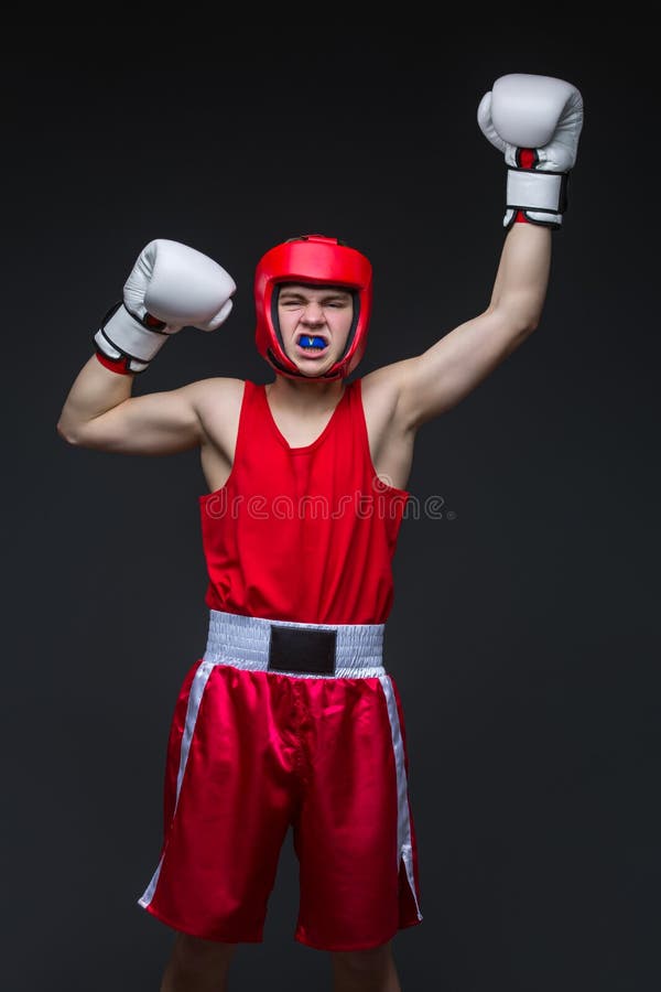 Young boxer winner