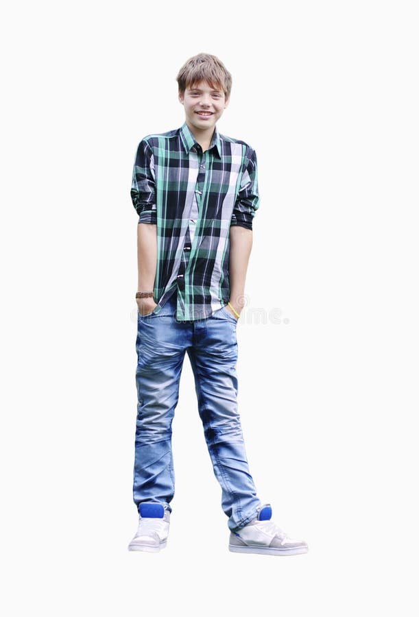 Young Boy stock image. Image of pockets, male, tween - 26659847