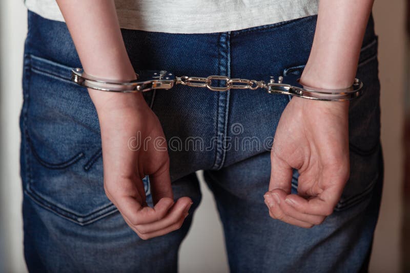 Young boy arrested for a misdemeanour