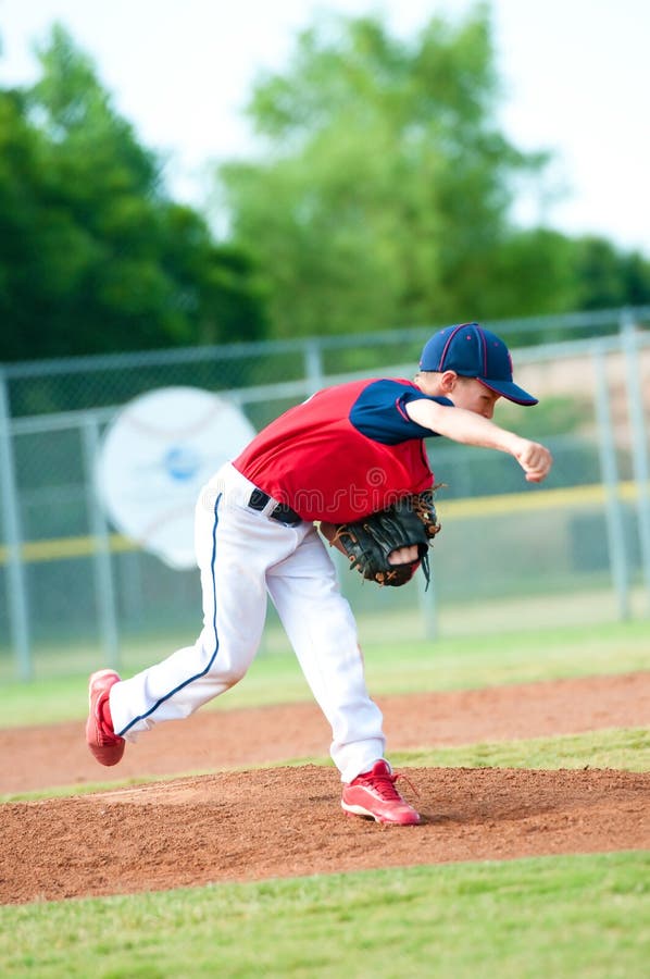 Young Boy Baseball Pitcher Stock Photography Image 32221592