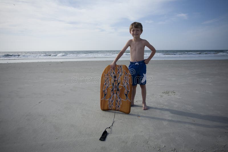 Young Boy at the Beach