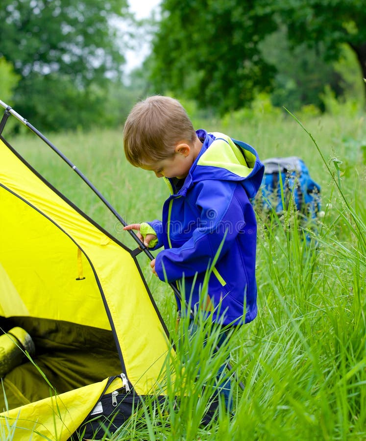 Camping boys