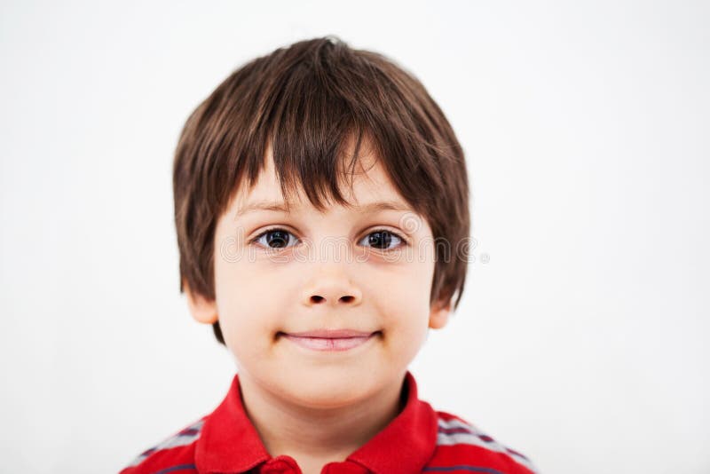 Young boy smiling stock photo. Image of studio, positive - 36566172