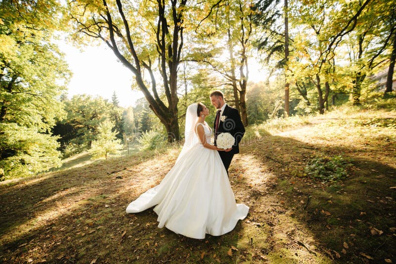 Bride And Groom From Behind