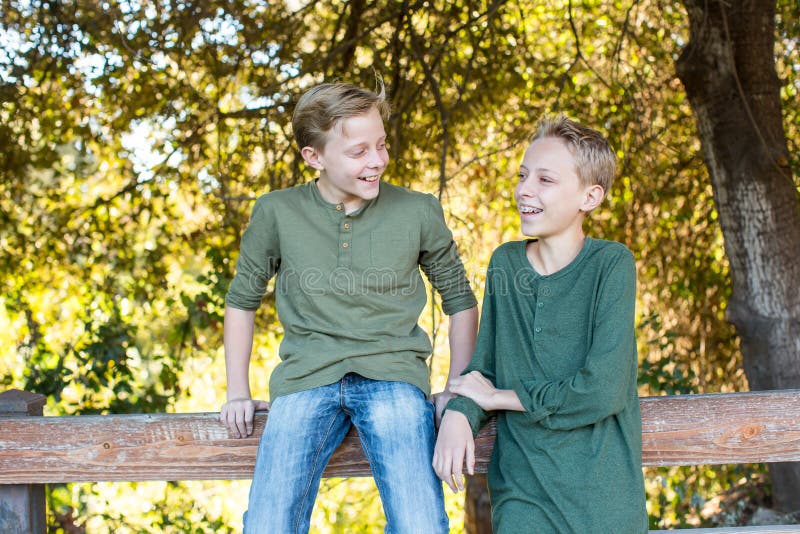 Young brothers stock photo. Image of play, playing, children 109421532