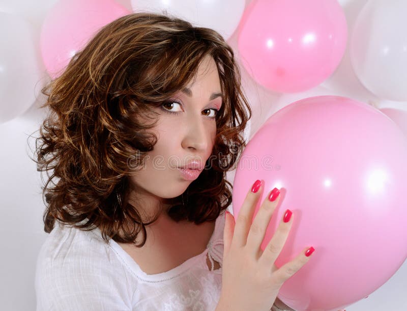 Young brunette woman stock photo. Image of lady, woman - 19534664