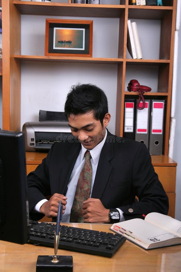 Young business executive stock image. Image of feel, grooming - 8715719