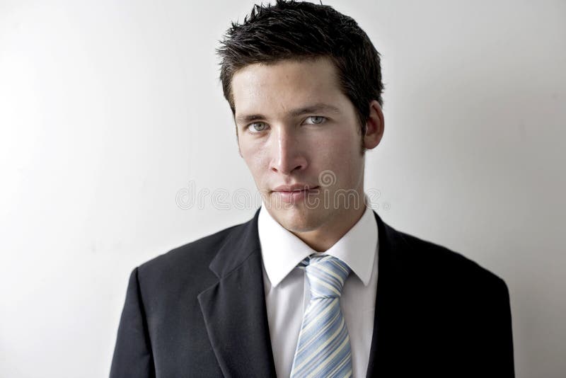 Young business man stock photography