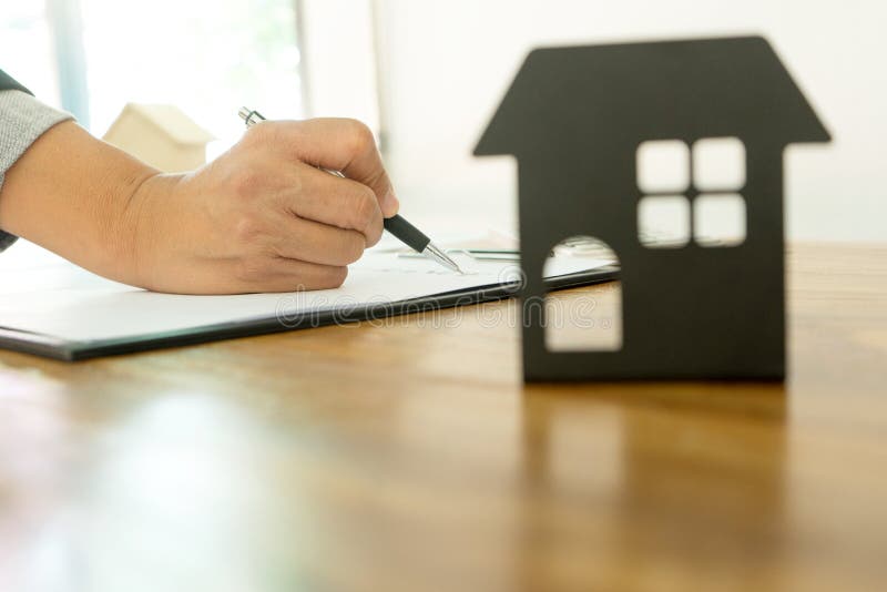 Young Business Man Insurance Agent Stock Image Image of consultant