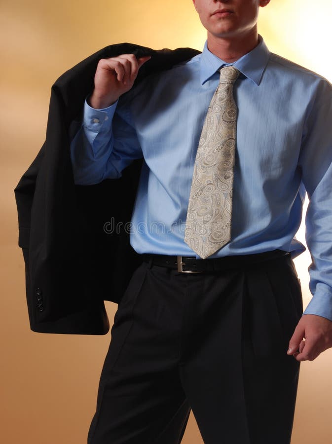 Young business man torso royalty free stock photography Young business man torso royalty free stock photography