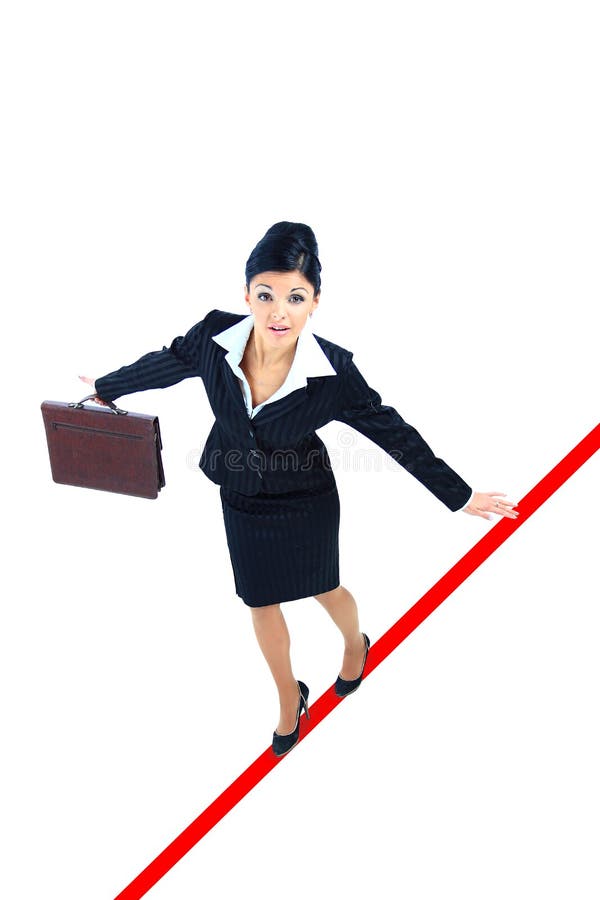 Young business woman stock photos