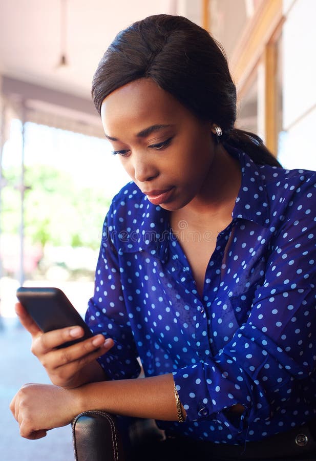 Portrait of a Woman Reading a Tablet Ebook Stock Photo - Image of ...