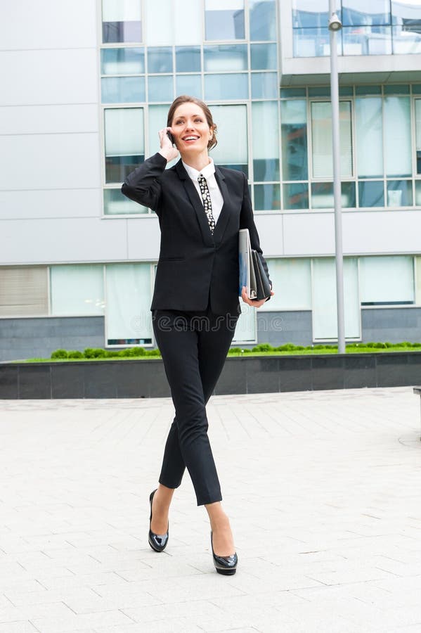 Young business woman portrait