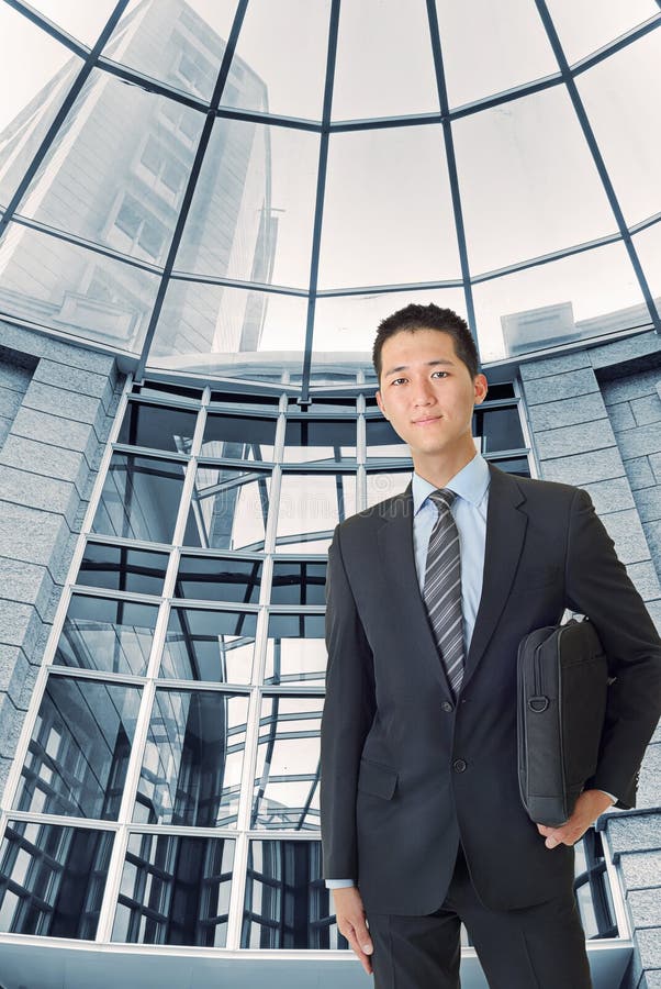 Young businessman royalty free stock photo