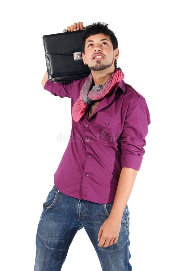 Young Businessman With A Briefcase Stock Image Image of briefcase, professional 20954847