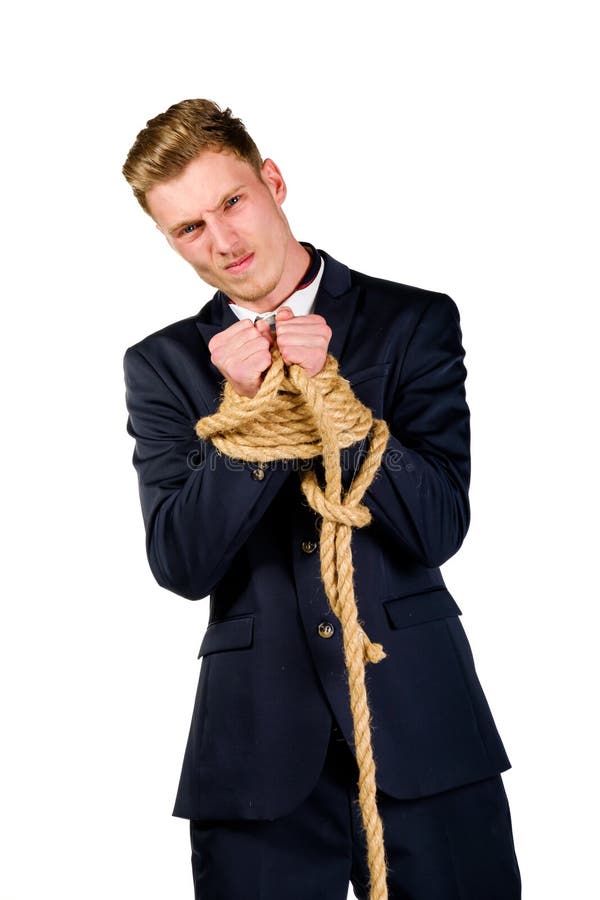 315 Man Suit Tied Up Stock Photos - Free & Royalty-Free Stock