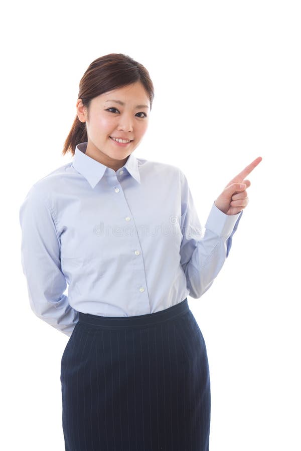 Young businesswoman royalty free stock photography