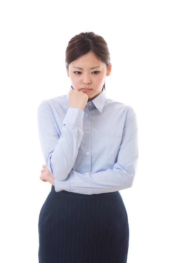 Young businesswoman royalty free stock photo