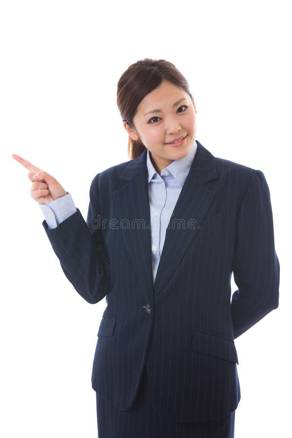 Young businesswoman royalty free stock images