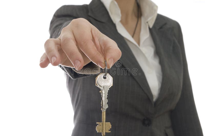 Young businesswoman royalty free stock image