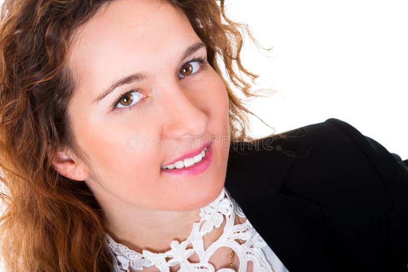 Young businesswoman portrait stock photos