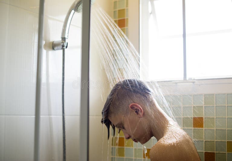 Teen Boy Showering Stock Photos Free & RoyaltyFree Stock Photos from