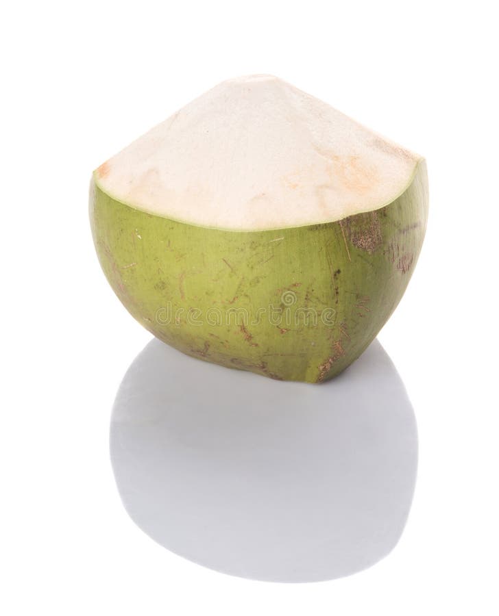 Young Coconut II stock image. Image of coconut, freshness 43614753