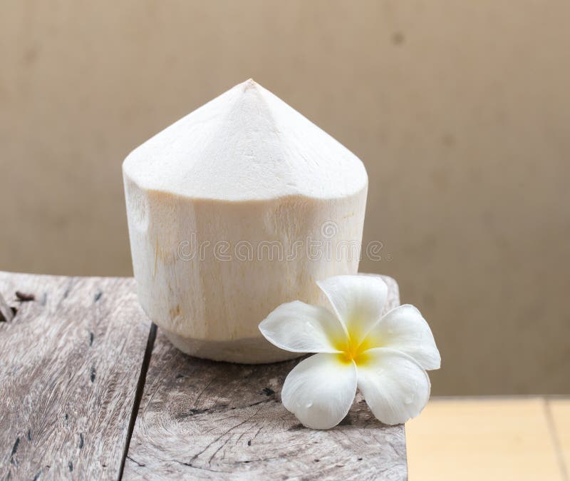 Young coconut water stock image. Image of plume, plum 58922131