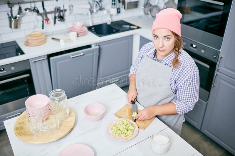Young confectioner stock photo Young confectioner stock photo