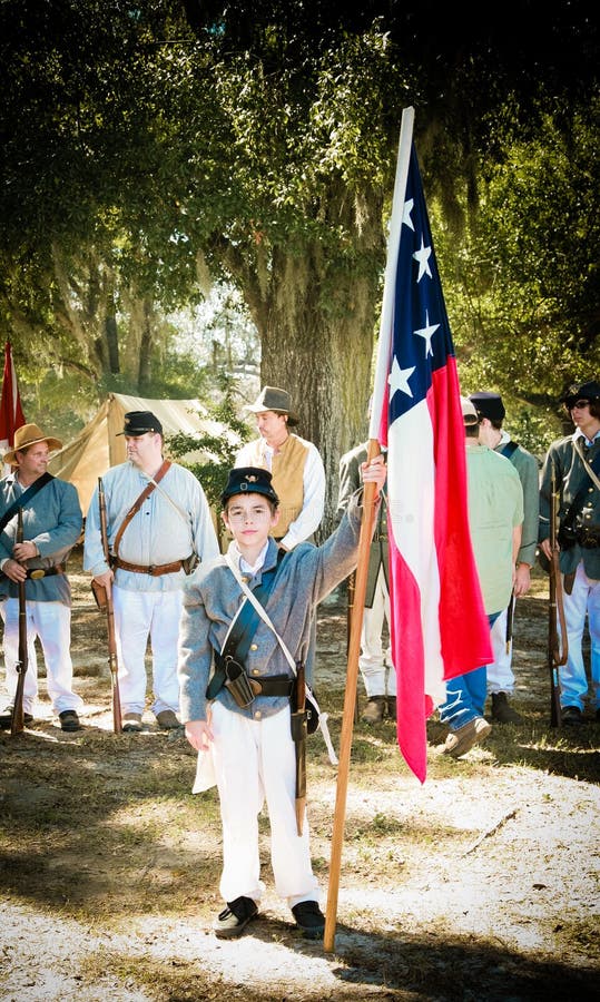 Young Confederate Soldier royalty free stock image Young Confederate Soldier royalty free stock image