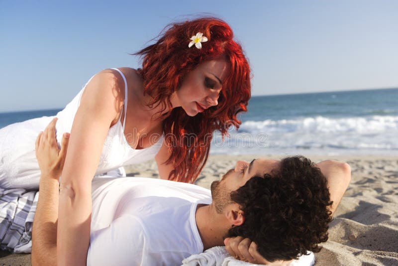 Young Couple at the Beach