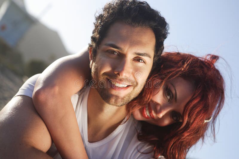 Young Couple at the Beach