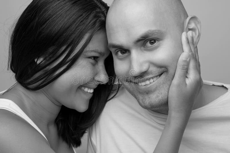 Young couple. royalty free stock photo