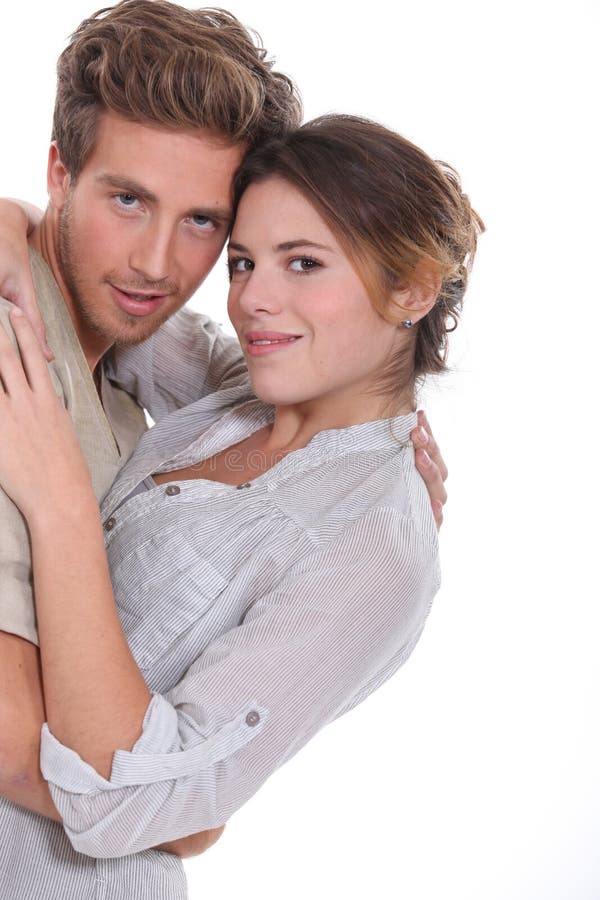 Young couple stock photography