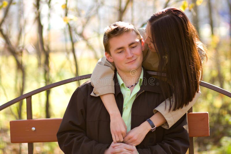 Young couple in love