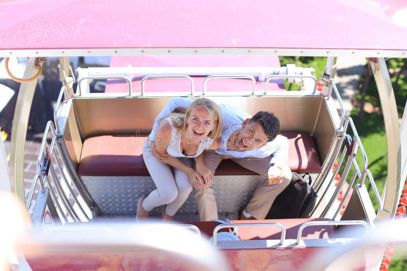 Young couple in love, guy and girl posing for photo, hugging, sm