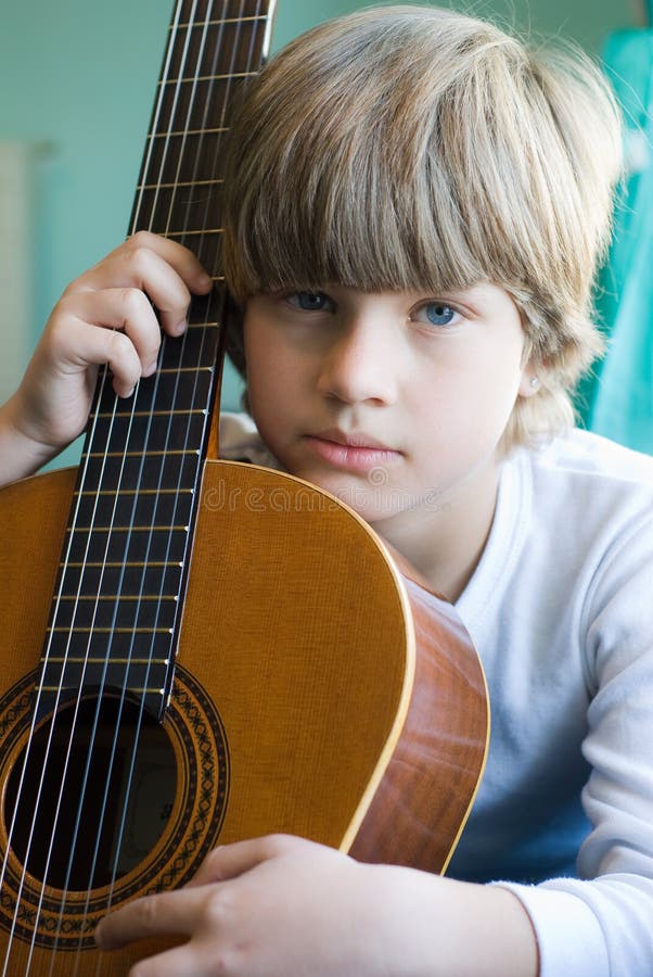 Young cute boy royalty free stock photo