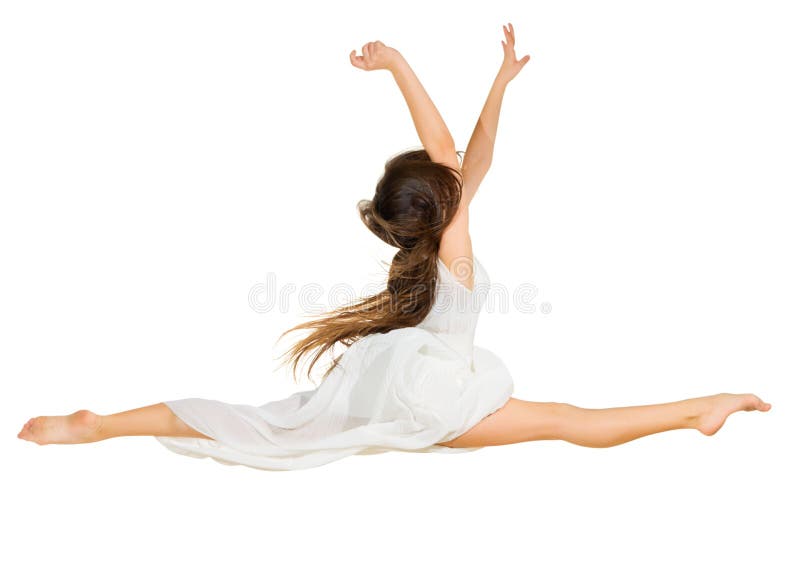 Young Dancing Girl in Dress Stock Image Image of caucasian, health