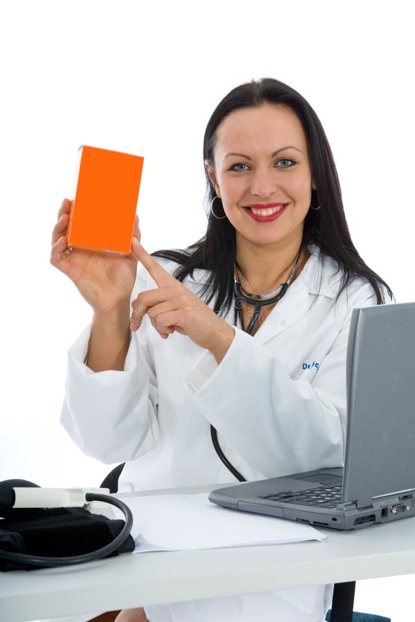 Young doctor with stethoscope