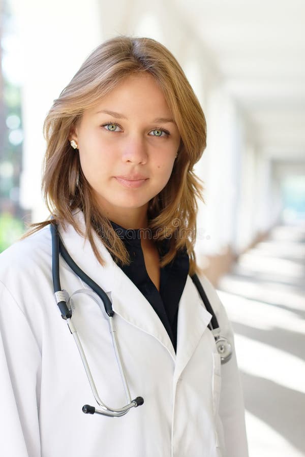 Young female doctor