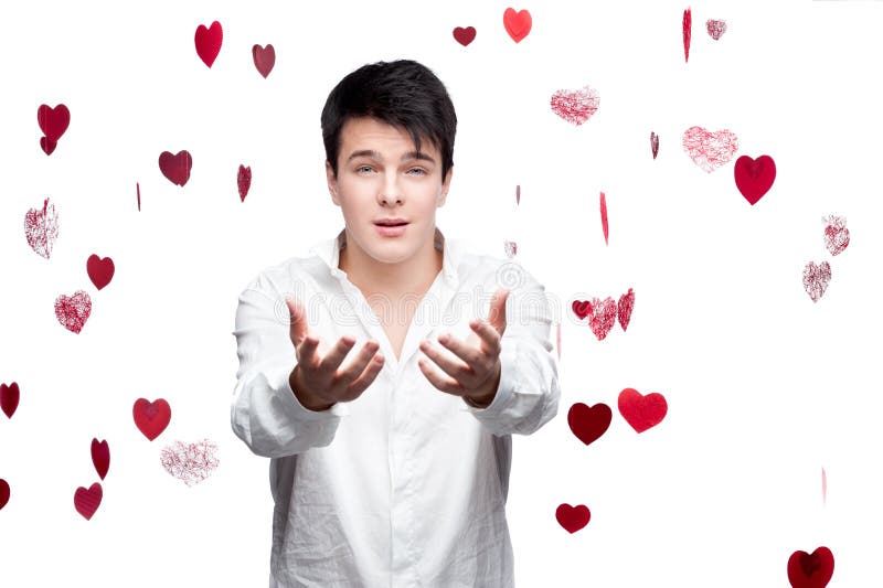 Young gentle man stock image. Image of white 27864011