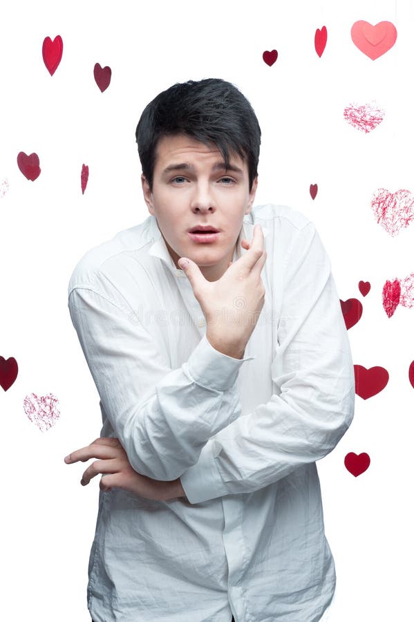 Young gentle man stock photo. Image of studio 29164094