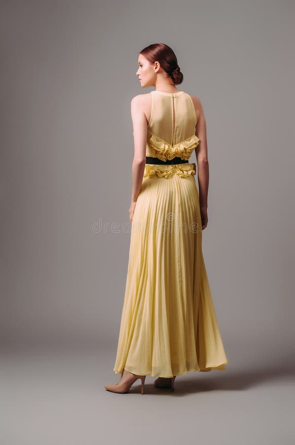 Off-the-shoulder Prom Dress Yellow Print Floral Satin Long Prom Dresse –  SELINADRESS