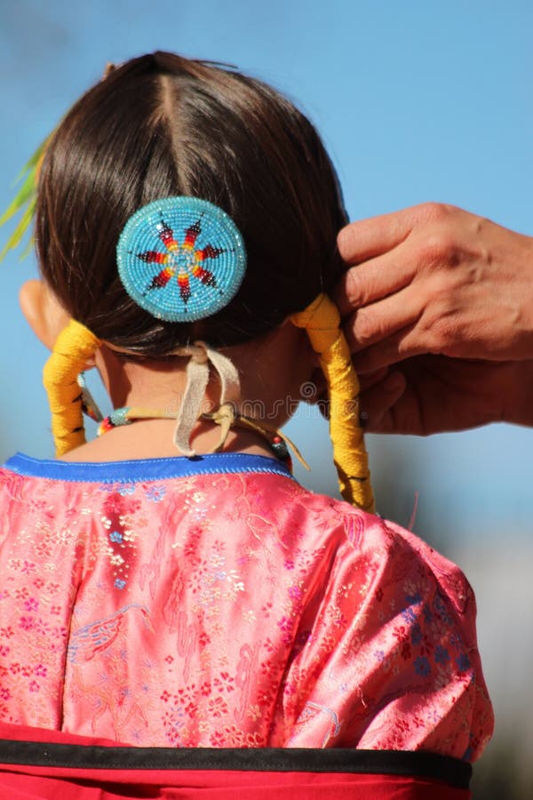 Young Girl - Native American Powwow