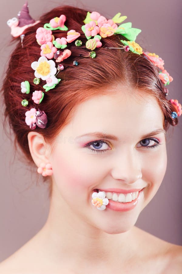 Girl neck closeup stock photo. Image of hair, flawless 10069620