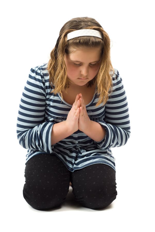 Young Girl Praying stock photo Young Girl Praying stock photo