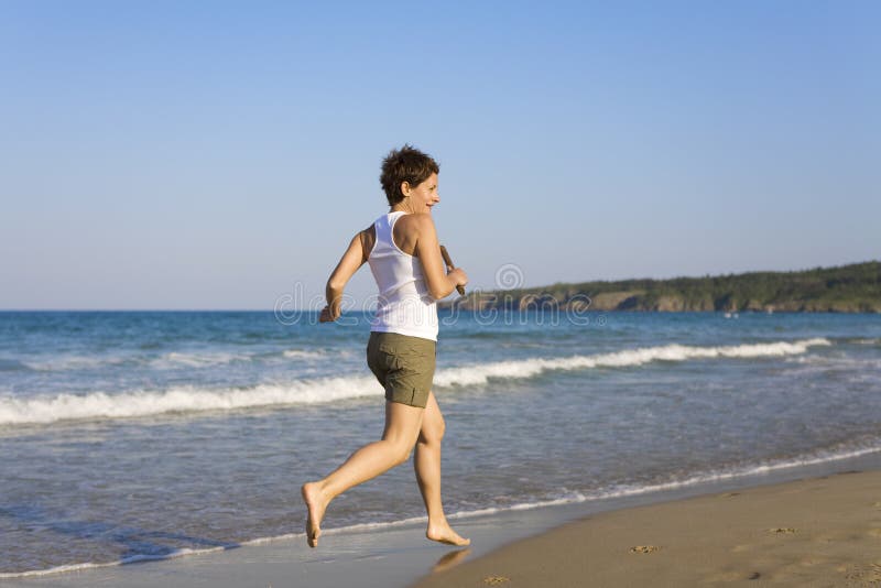 Young Girl Running Picture. Image 5122948