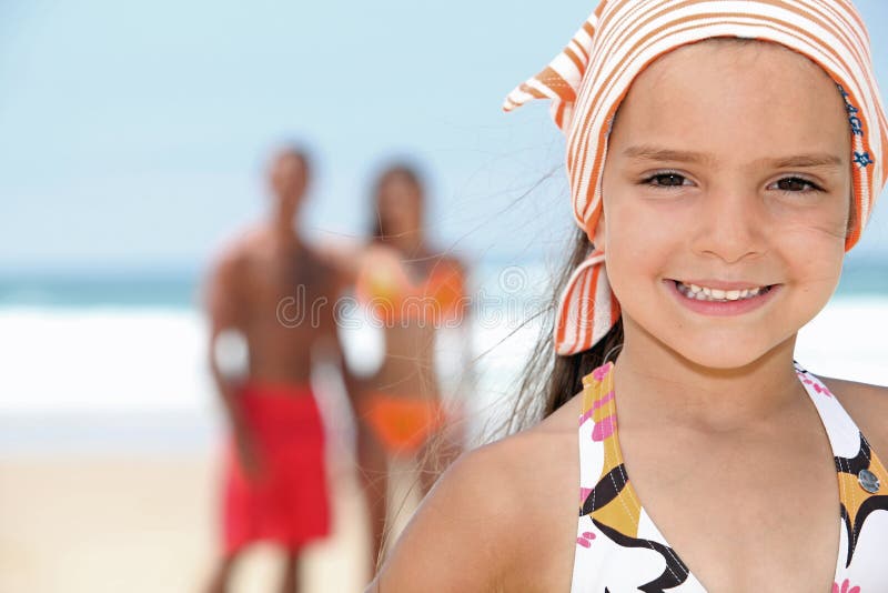 Young girl smiling royalty free stock images