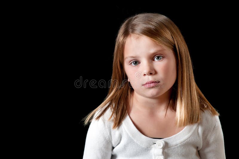Young Girl with White Sweater Stock Photo Image of wait, mona 19722226